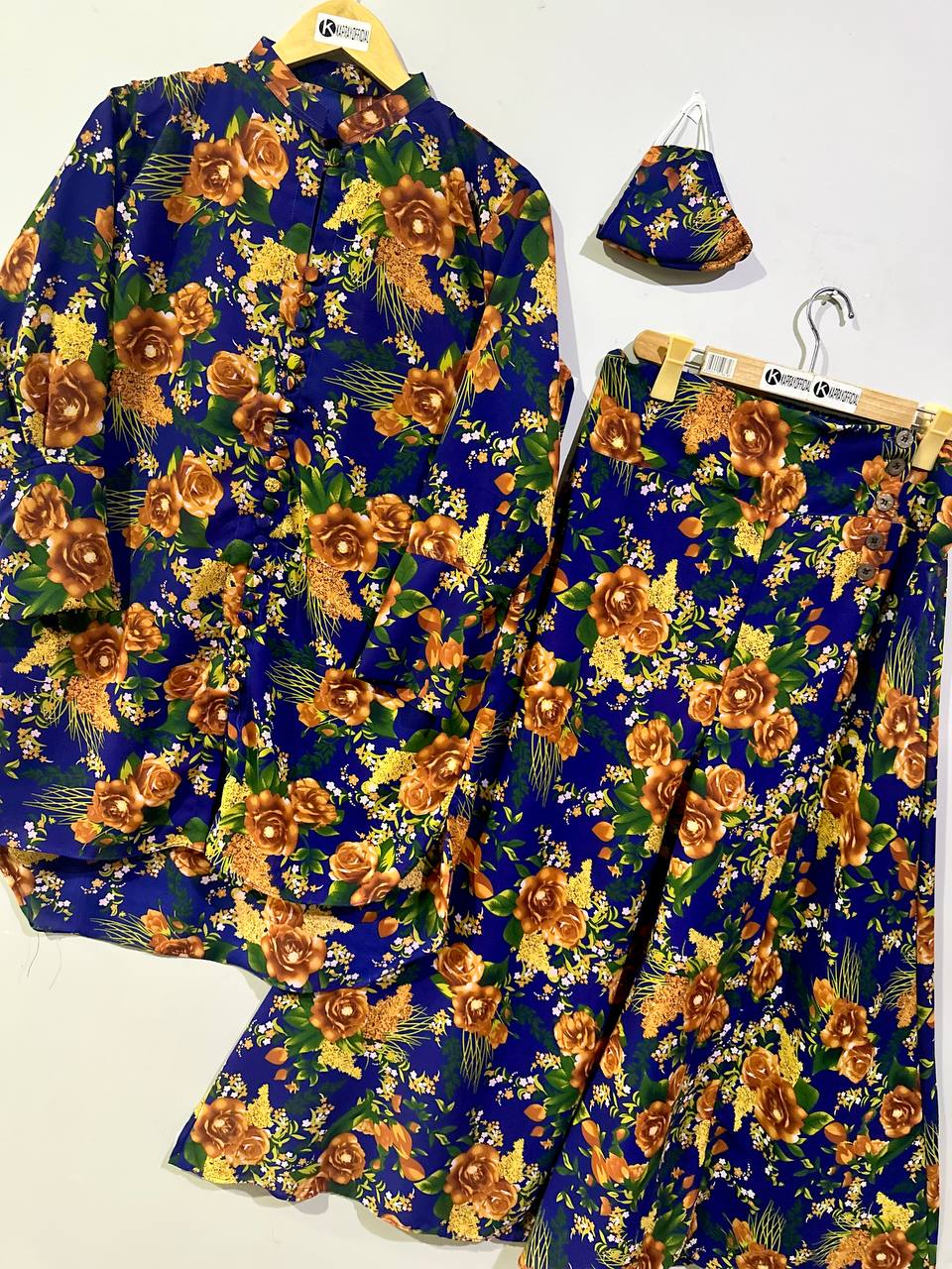 Western Short Shirt Style 2-Piece Suit K-15