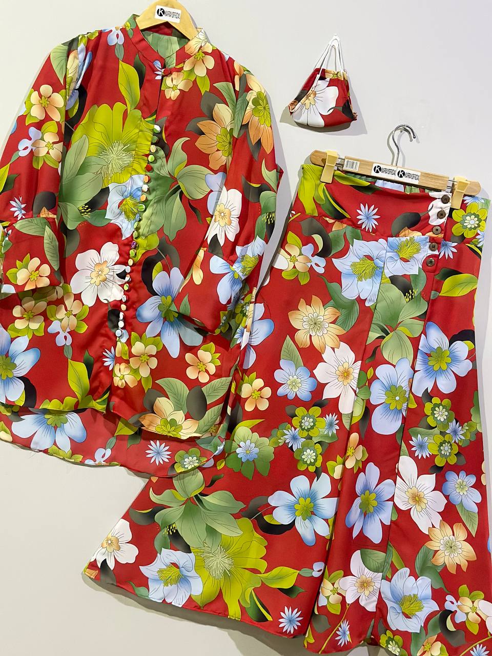 Western Short Shirt Style 2-Piece Suit K-17