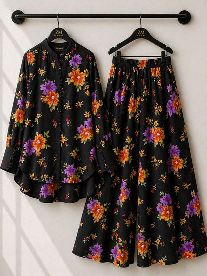 Western Shirt Style 2-Piece Suit