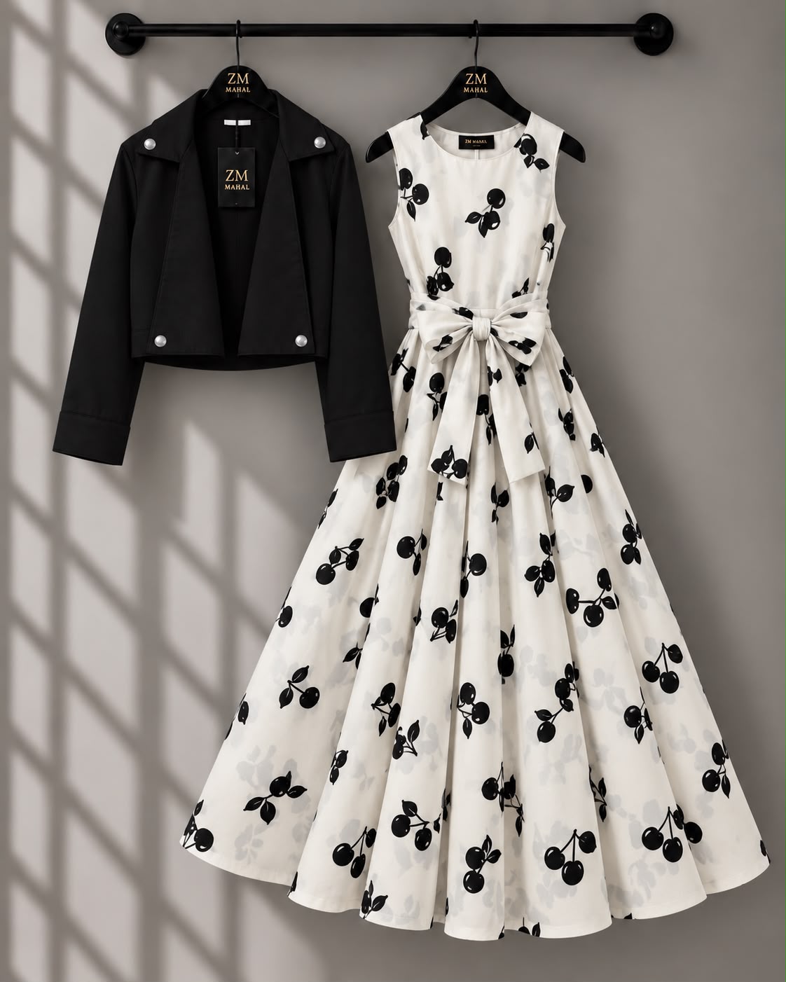Luxe Bloom Jacket Maxi Set