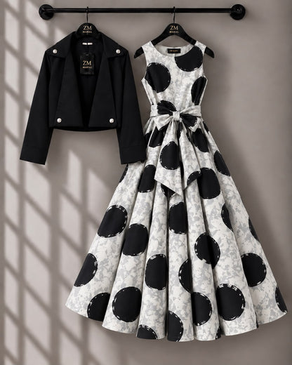 Luxe Bloom Jacket Maxi Set