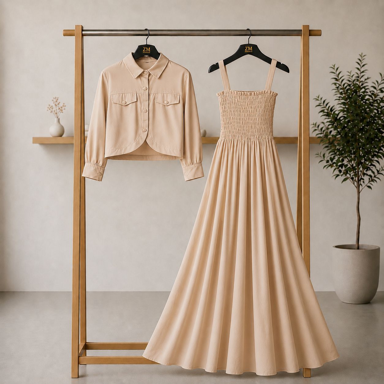 Graceful Two-Piece Set