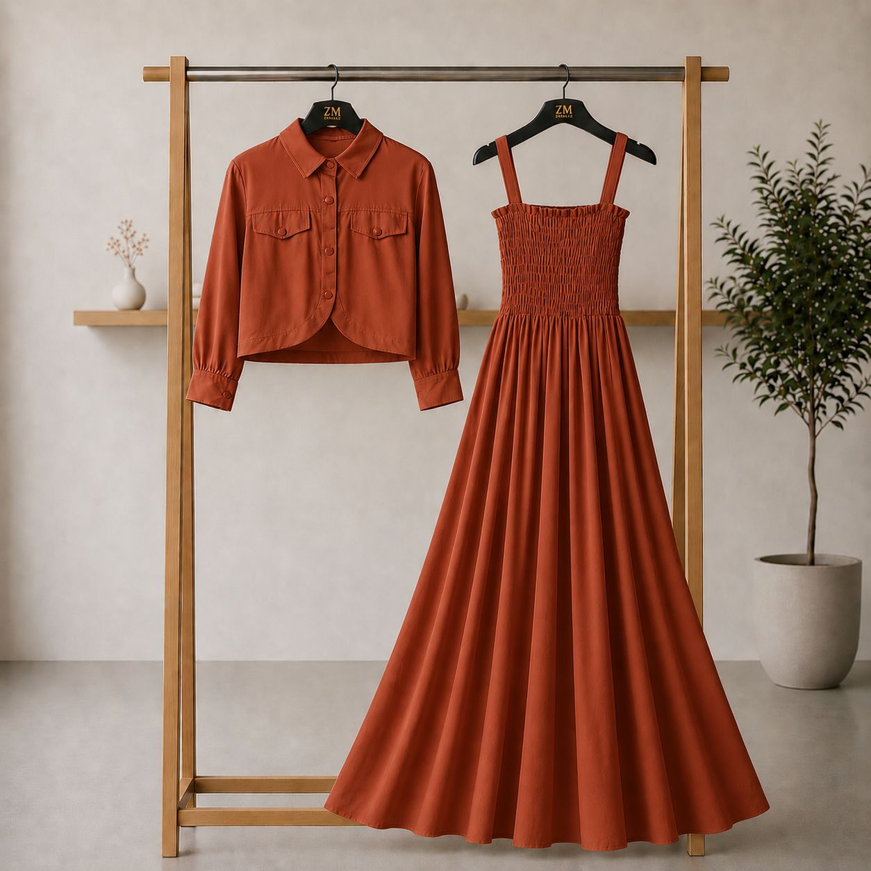 Graceful Two-Piece Set