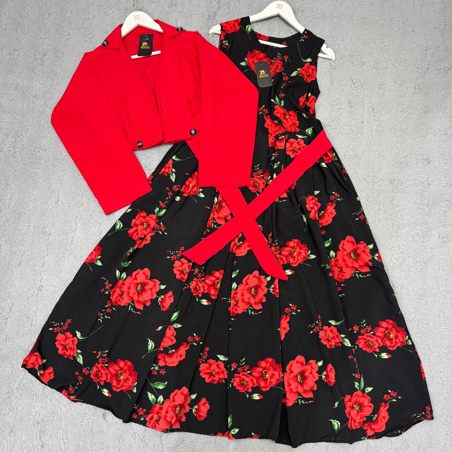 Elegant Cote Maxi Dress K90
