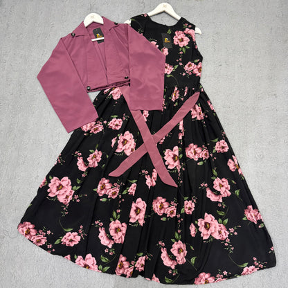 Elegant Cote Maxi Dress K90