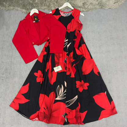Elegant Cote Maxi Dress K90