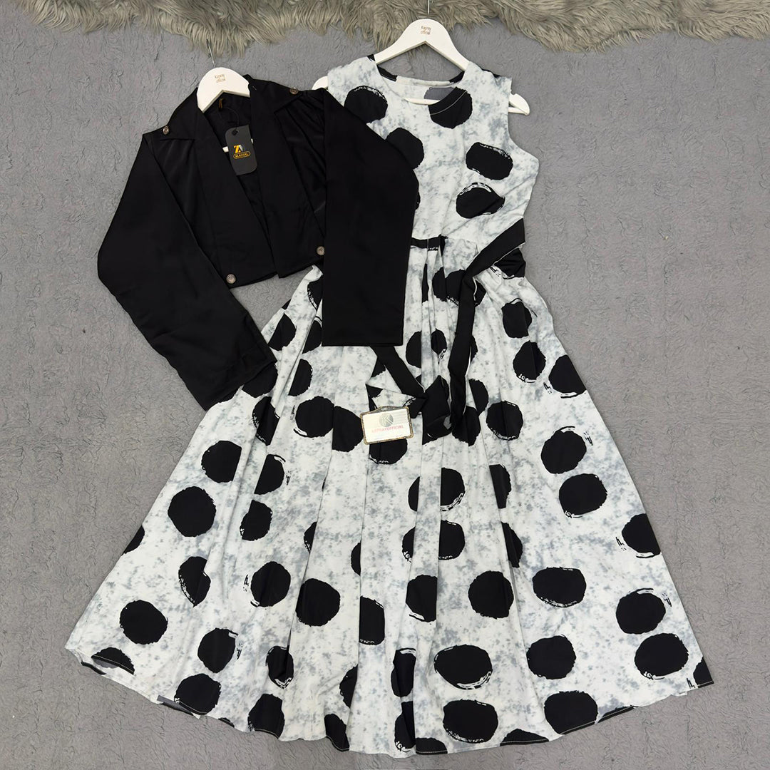 Elegant Cote Maxi Dress K90