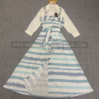 Lush Aura Luxe Print Turkish Maxi
