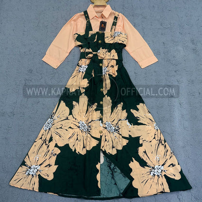 Lush Aura Luxe Print Turkish Maxi