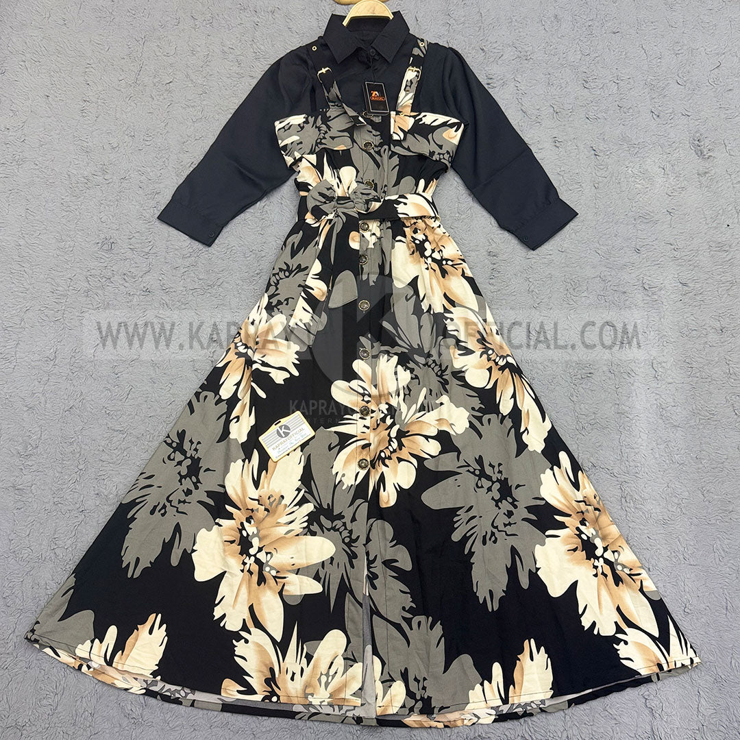 Lush Aura Luxe Print Turkish Maxi
