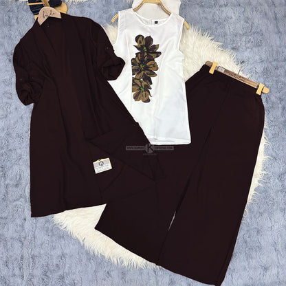 Premium Floral Versatile Three-Piece