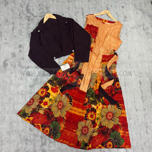 Elegant Cote Maxi Dress K-1