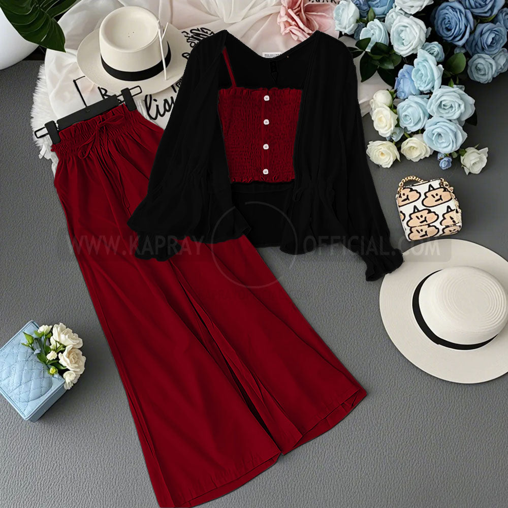 Western Shrug Style 3-Piece | KAPRAYOFFICIAL