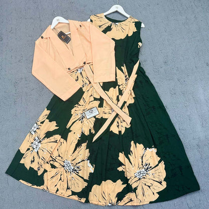 Elegant Cote Maxi Dress K90