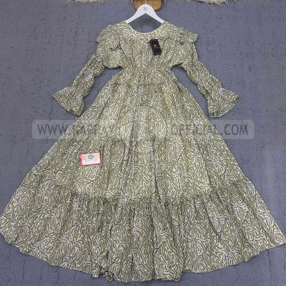 Chiffon 360 Frock – Unveil the Latest Prints K1