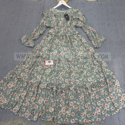 Chiffon 360 Frock – Unveil the Latest Prints K1