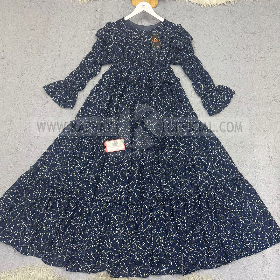 Chiffon 360 Frock – Unveil the Latest Prints K1