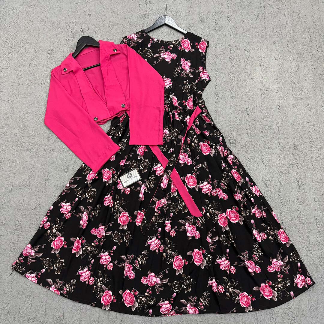 Elegant Cote Maxi Dress K90