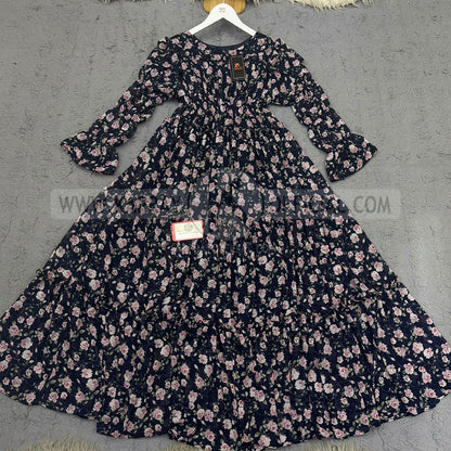 Chiffon 360 Frock – Unveil the Latest Prints K1