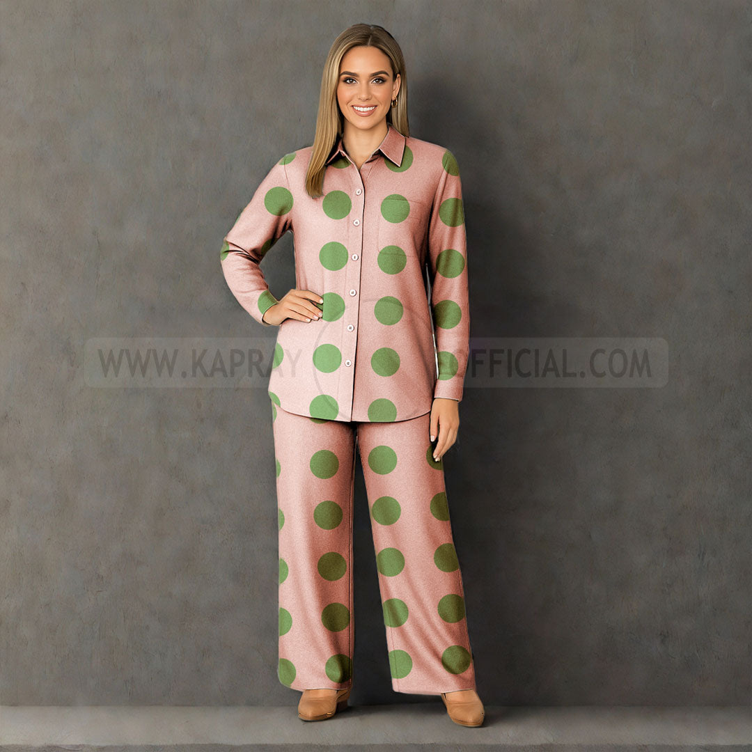 Drop Shoulder Summer Collection ( Women’s Co-Ord Set ) K-90