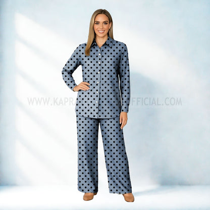 Drop Shoulder Summer Collection ( Women’s Co-Ord Set ) K-90