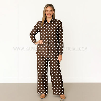 Drop Shoulder Summer Collection ( Women’s Co-Ord Set ) K-90