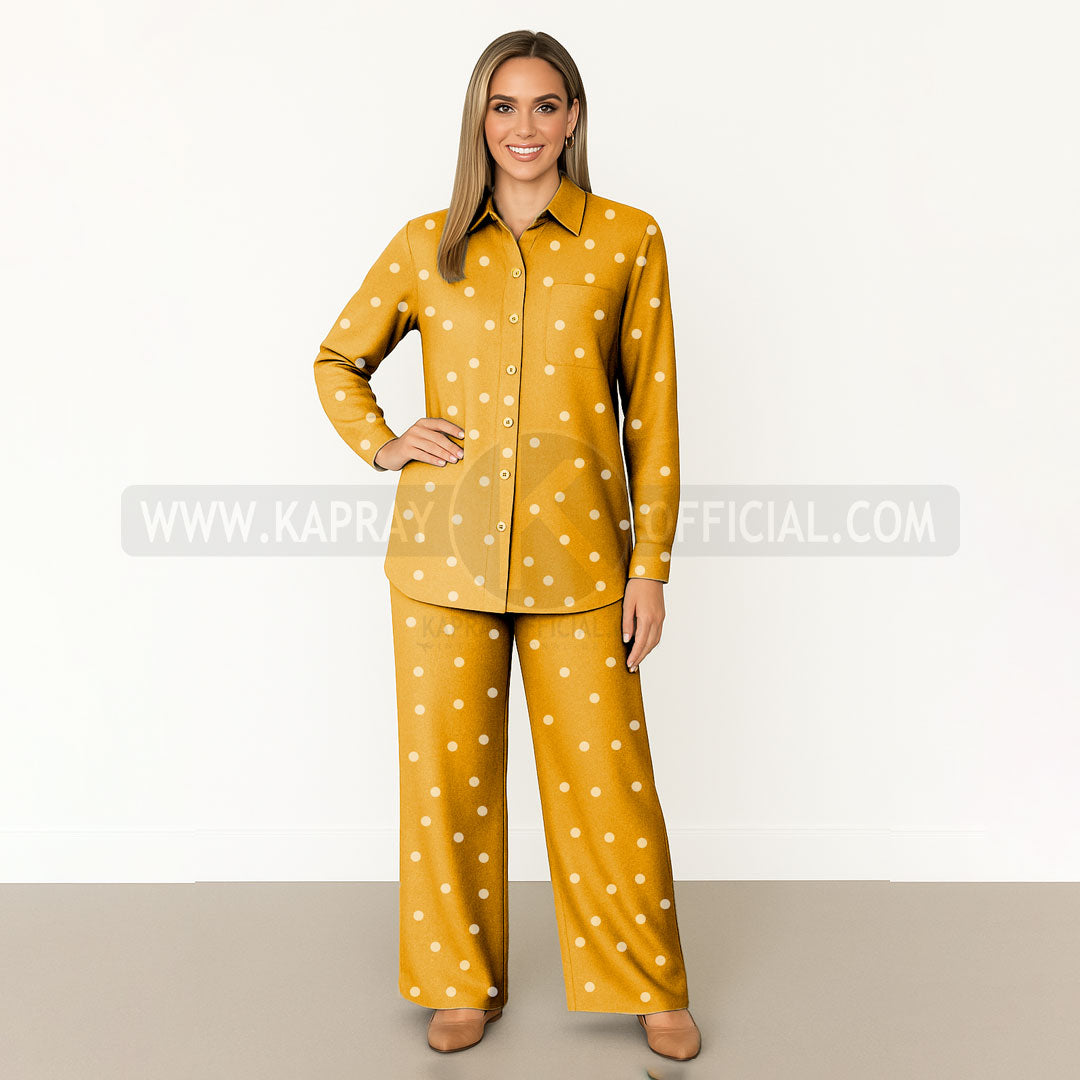 Drop Shoulder Summer Collection ( Women’s Co-Ord Set ) K-90