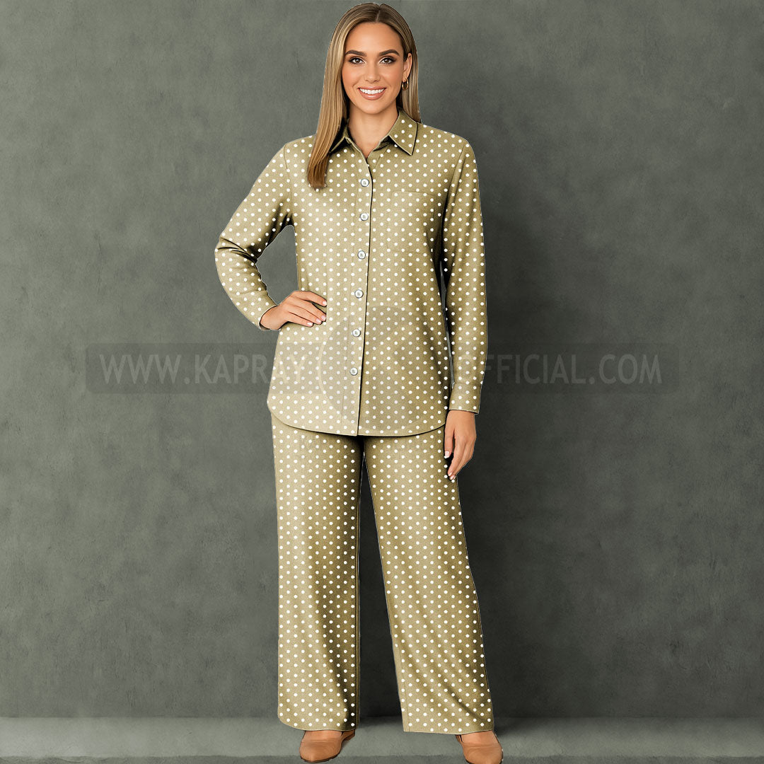 Drop Shoulder Summer Collection ( Women’s Co-Ord Set ) K-90