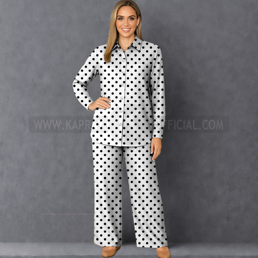 Drop Shoulder Summer Collection ( Women’s Co-Ord Set ) K-90