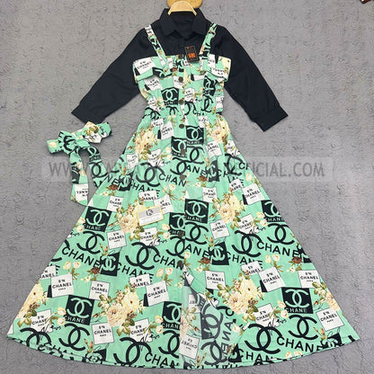 Lush Aura Luxe Print Turkish Maxi K-1