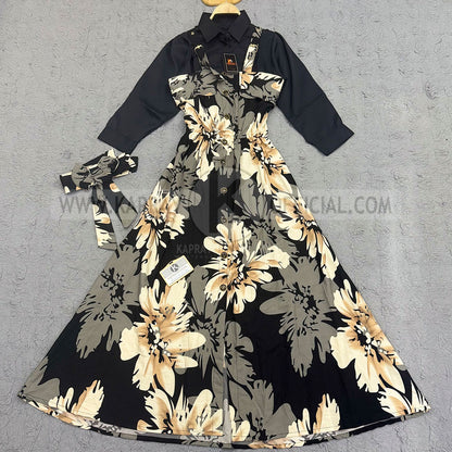 Lush Aura Luxe Print Turkish Maxi K-1