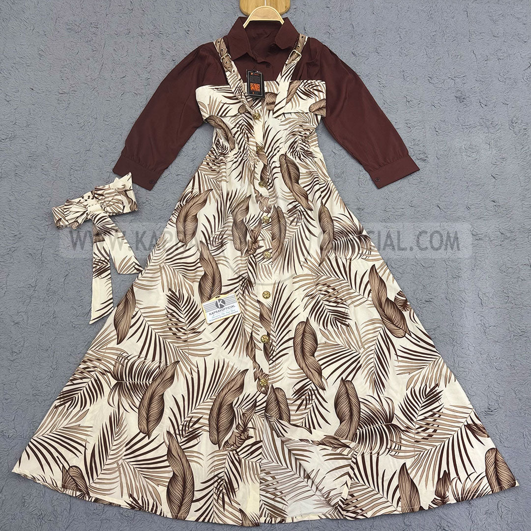 Lush Aura Luxe Print Turkish Maxi K-1
