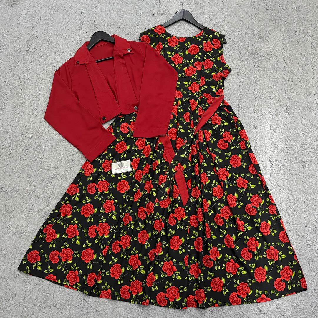 Elegant Cote Maxi Dress K90