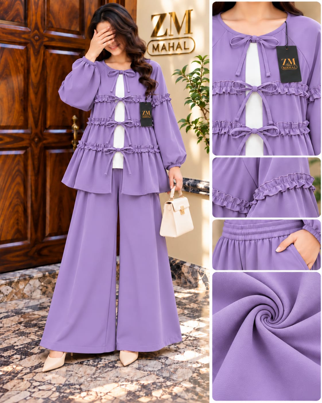Meher Tie 3-Piece Suit | ZM-017