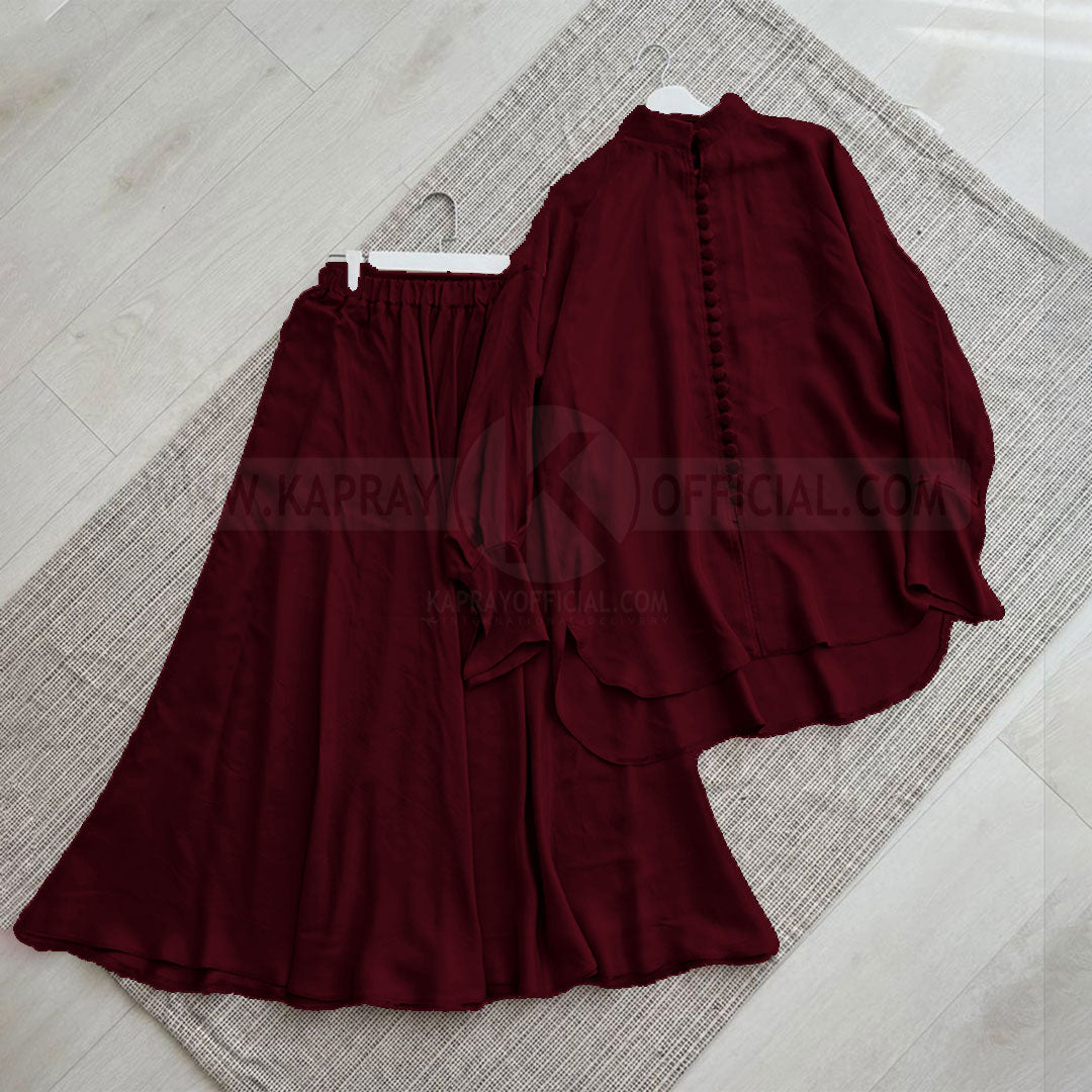 Fairy-Tail Button Co-Ord Set | KO-17
