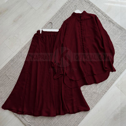 Fairy-Tail Button Co-Ord Set | KO-17