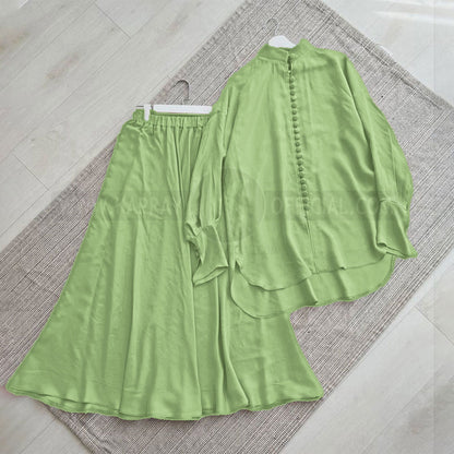 Fairy-Tail Button Co-Ord Set | KO-17