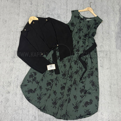 Elegant Cote Maxi Dress K90