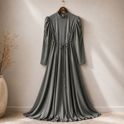 Elegant Flared Maxi Dress