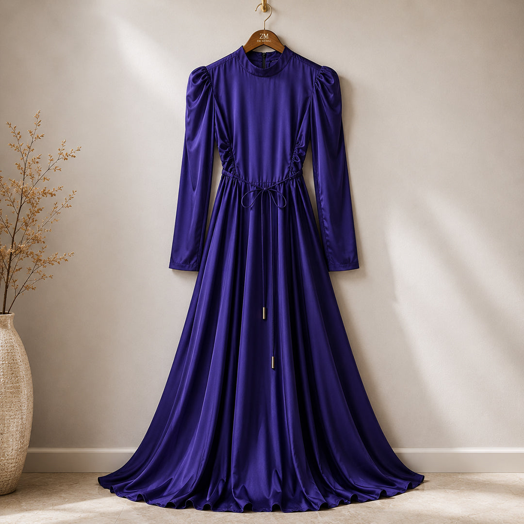 Elegant Flared Maxi Dress