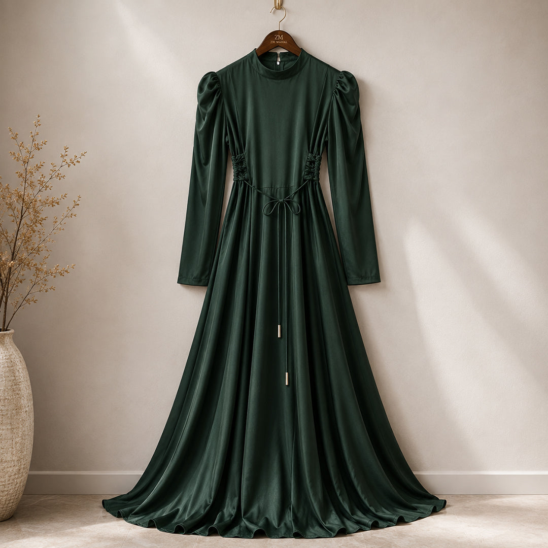 Elegant Flared Maxi Dress