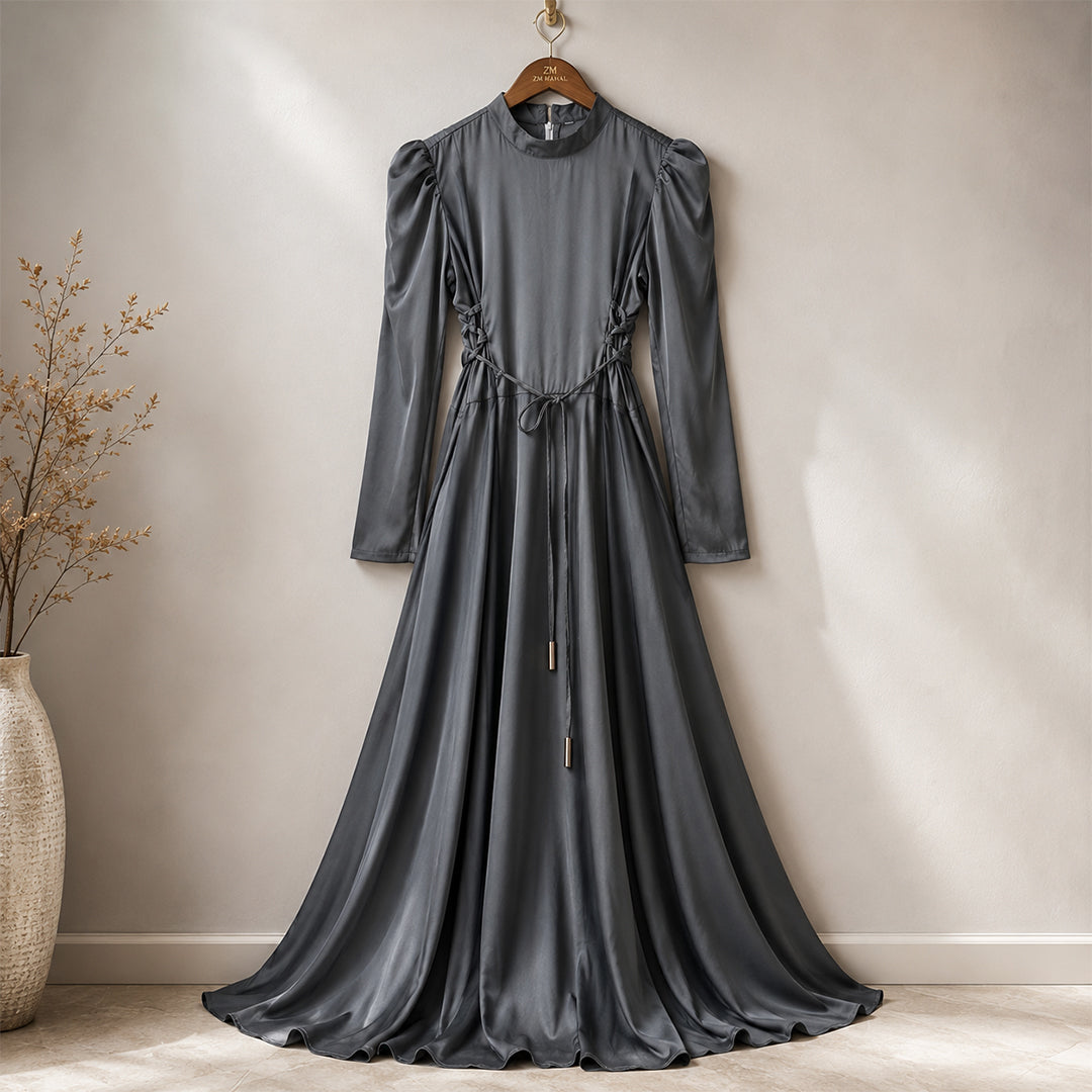 Elegant Flared Maxi Dress