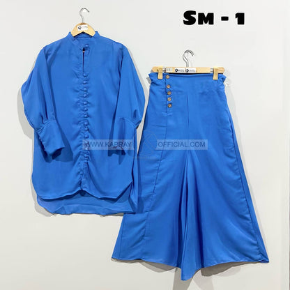 Western Short Shirt Style 2-Piece Suit K-1