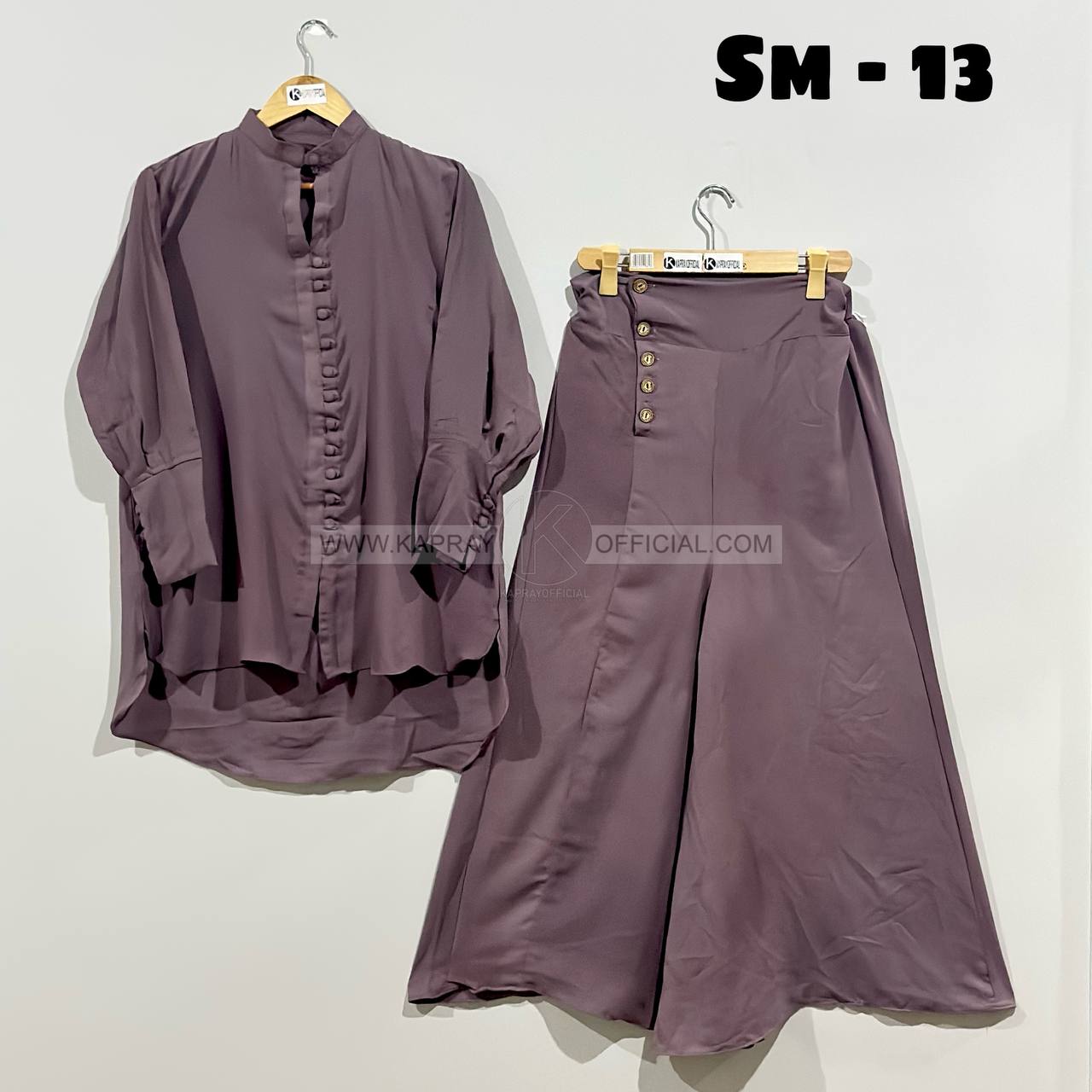 Western Short Shirt Style 2-Piece Suit K-3
