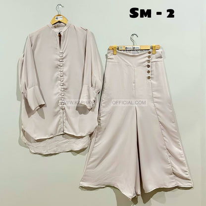 Western Short Shirt Style 2-Piece Suit K-1