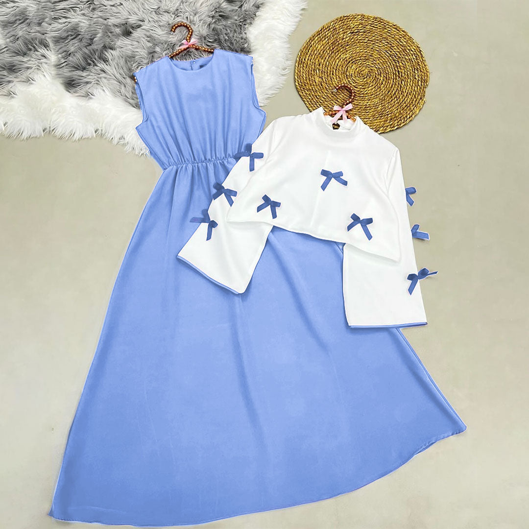Tie Ribbon Elegant Maxi Dress