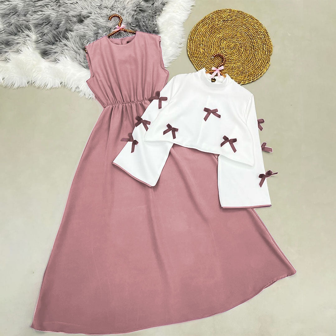 Tie Ribbon Elegant Maxi Dress