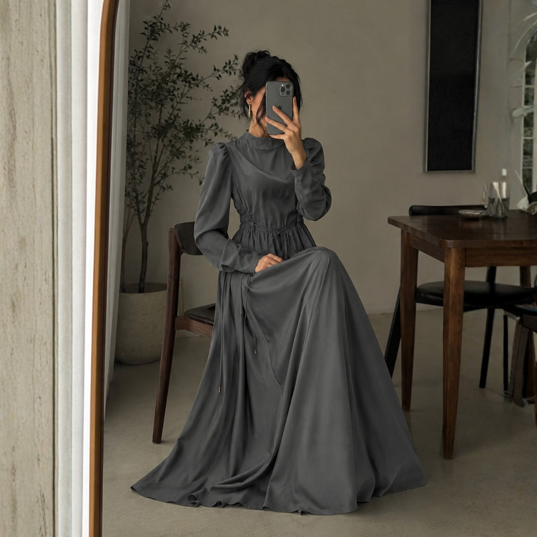 Elegant Flared Maxi Dress