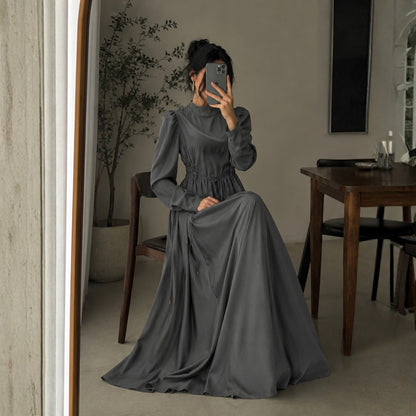 Elegant Flared Maxi Dress