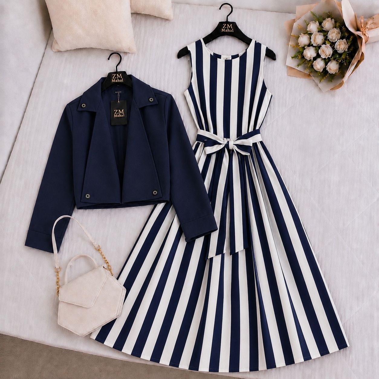 Luxe Bloom Jacket Maxi Set V2